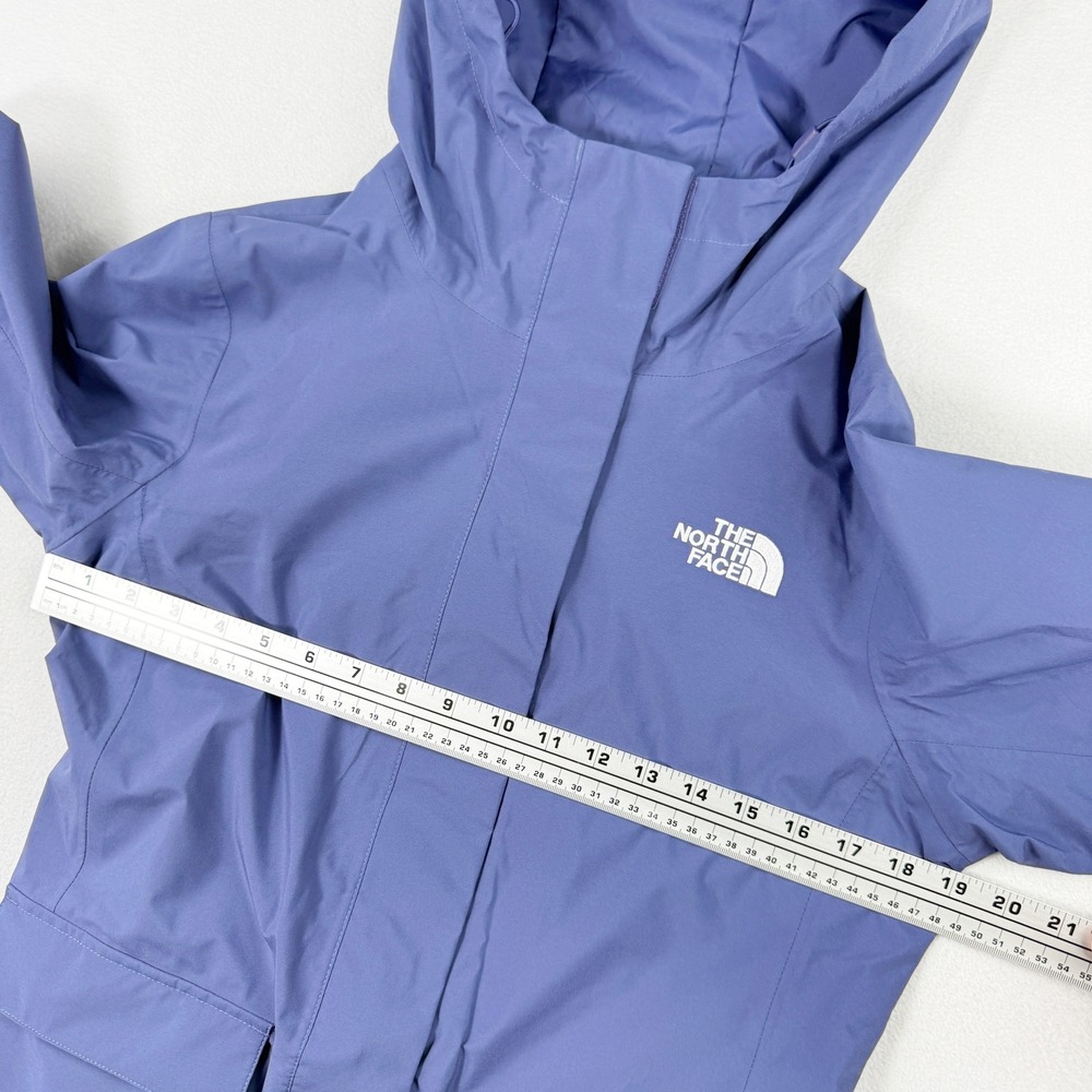 The North‎ Face City Breeze Rain Parka Ii Size S Womens Cave Blue NEW - Picture 7 of 9